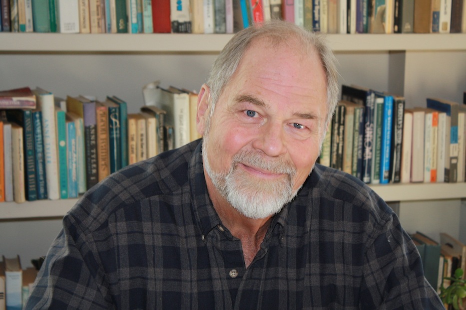 Author Photo Plaid Shirt