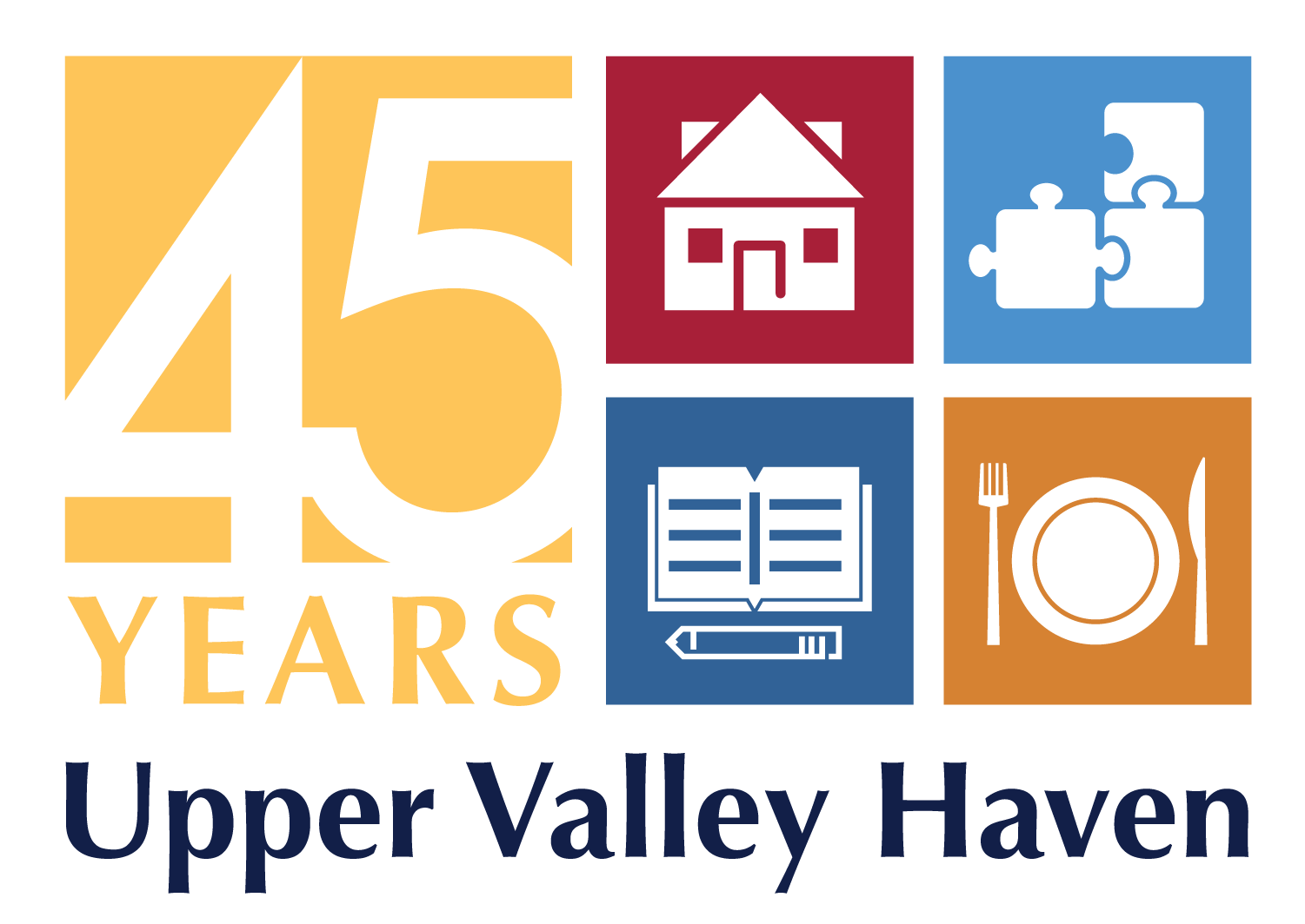 45 Years Logo