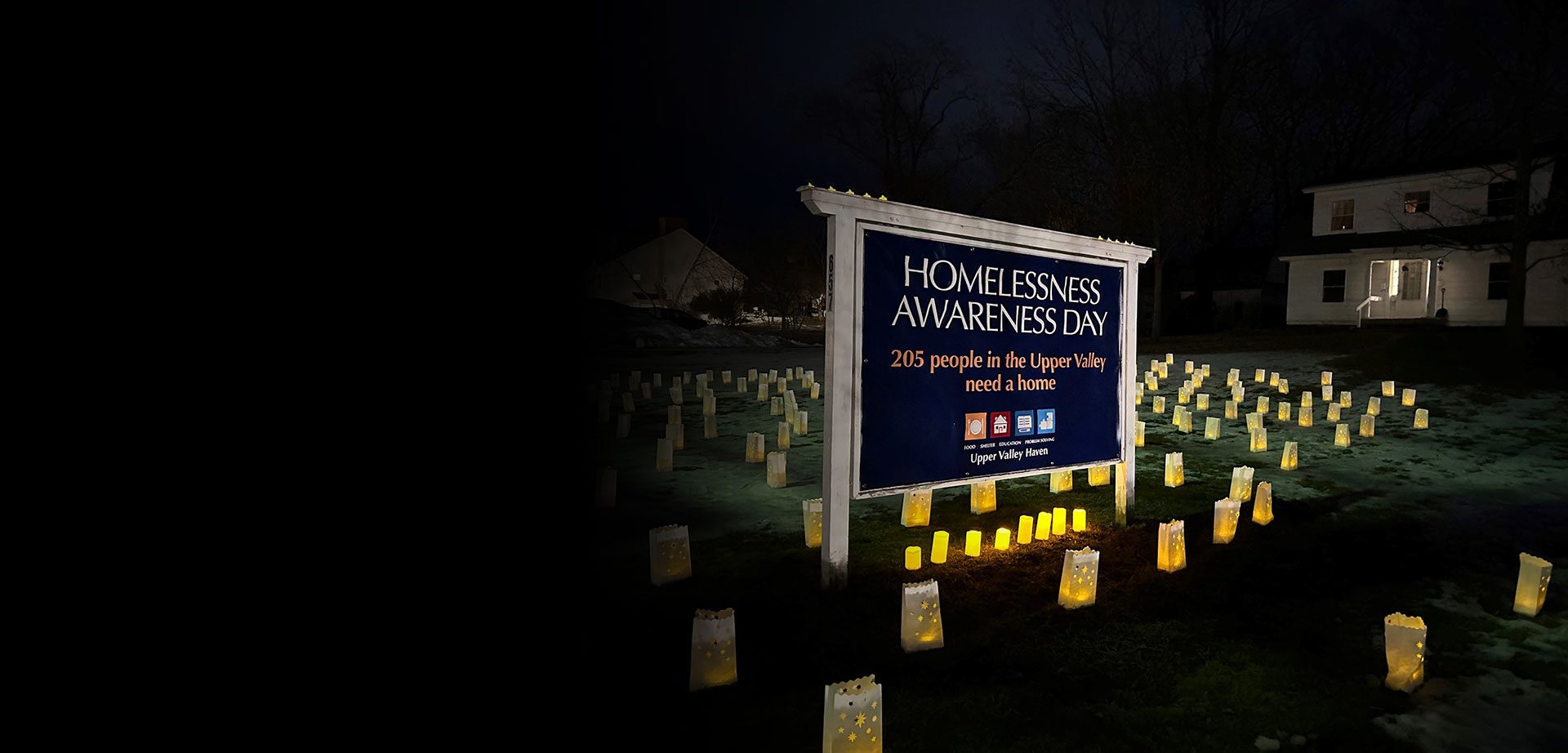 Homeless Awareness Day Sign
