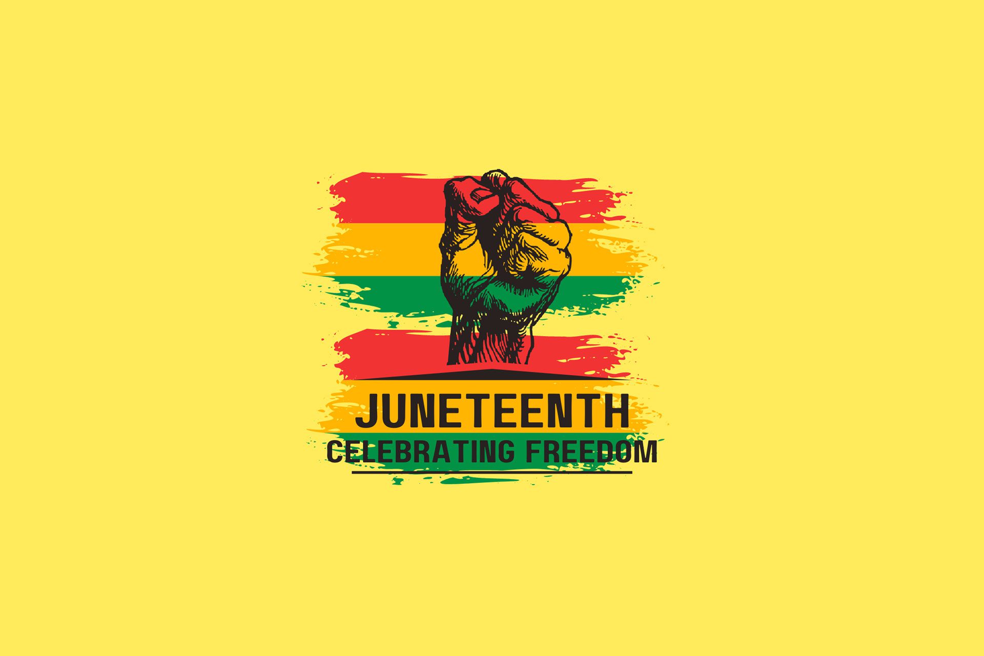 Juneteenth slider