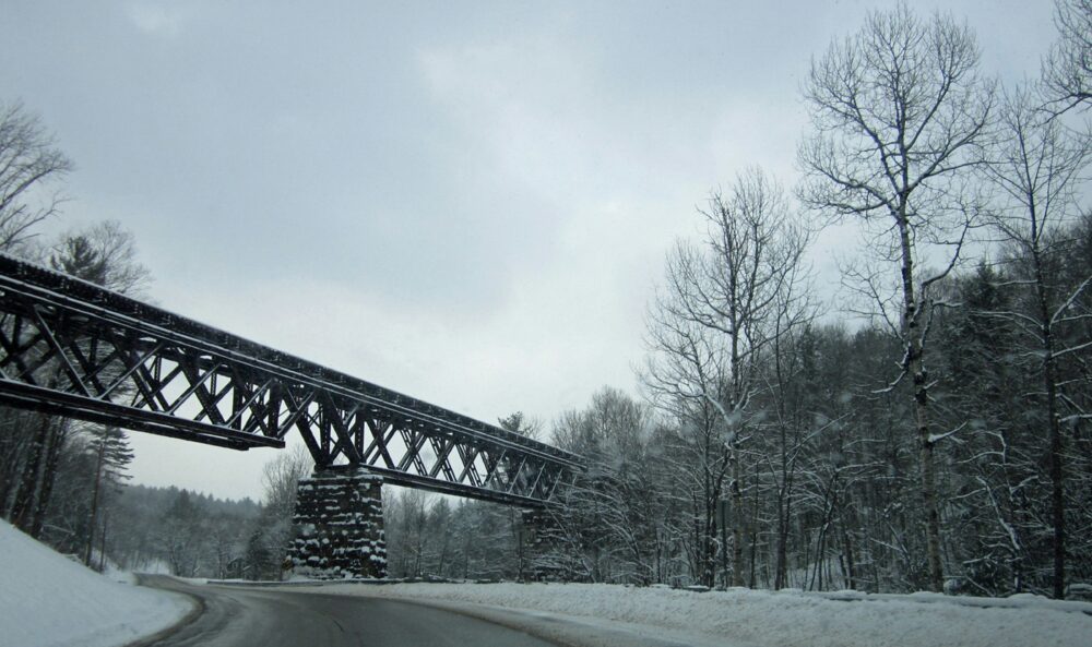 Snowy Bridge