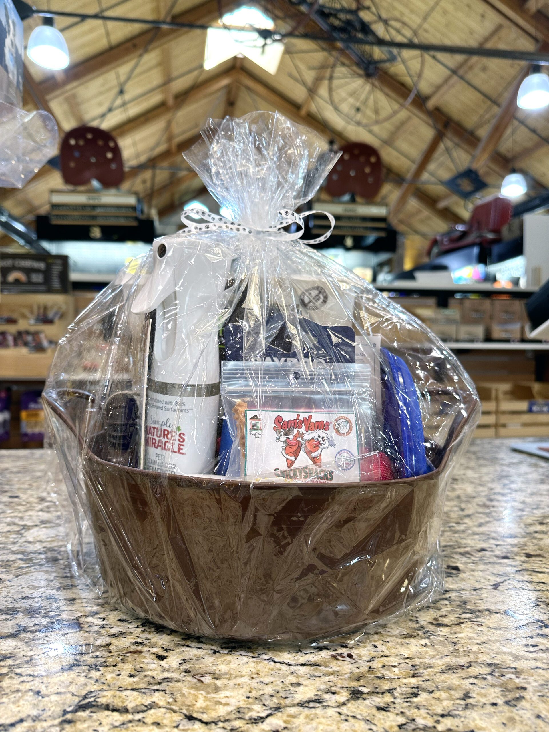 Miles for Mutts Gift Basket